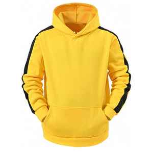 Men's Gym Fitted Tracksuit Pullover <b>Hoodies</b> with Zipper Pocket Wholesale Gym Wear for Winter Low Price - Product Image 4