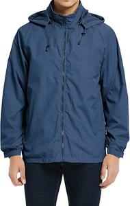 Veste Softshell Longue Imperméable à Capuche Personnalisée pour Homme, Coupe-Vent de Randonnée, Vêtement d'Extérieur Hiver Respirant en Tissu Coton, Fabrication OEM - Product Image 6