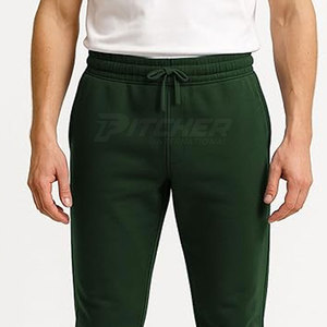 Pantalones deportivos de tela suave para hombre, para entrenamiento atlético, fitness, gimnasio, correr y estilo deportivo informal. - Product Image 6