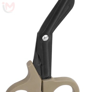 Tijeras Quirúrgicas IMANS ENTERPRISES, Acero Inoxidable, Hojas Negras, Mangos Beige, Operación Manual, IE-TS-0070, Uso Quirúrgico - Product Image 2