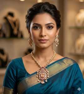 Wholesale High Quality New Vintage Copper Gold Plated Crystal Bridal Jewelry <b>Set</b> Long Mala Necklace Earrings Party Wedding Third - Product Image 1