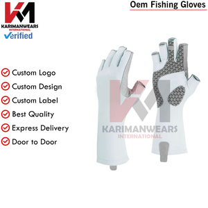 OEM Custom Logo Fishing Gloves Waterproof Anti <b>Slip</b> Breathable Quick Dry Full Finger Protective Gloves For Freshwater - Product Image 6