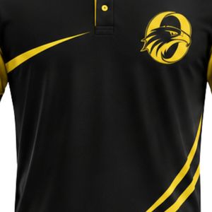 Men's Black Yellow Sublimation Cricket Set Jersey and Pants Short Sleeve <b>Athletic</b> Uniform Team Training Wear Sports Apparel - Product Image 6
