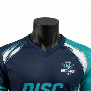 Camisetas Profesionales de Disc Golf OEM ODM de Alta Calidad, Sublimadas, Antibacterianas, 100% Poliéster, Jersey de Equipo Personalizado con Nombre del Equipo - Product Image 2