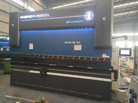 Presse plieuse hydraulique CNC servo 100T 6100mm à long plateau pour tôles d'acier