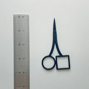 Tijeras de Bordado de Punta Fina, Mate, Circulares y Cuadradas, Ligeras y Afiladas, para Bordado y Sastrería - Product Image 2