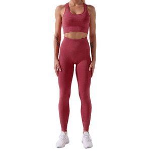 Conjunto de Yoga para Mujer en Oferta, Personalizable, de Alta Calidad, a un Precio Razonable, con Cintura Elástica Sólida, Diseño con el Mejor Material - Product Image 2