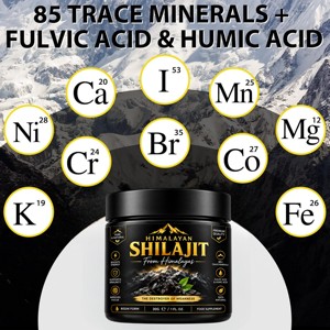 100% Pure <b>Shilajit</b> <b>Resin</b> from the Himalayas Natural <b>Shilajit</b> <b>Resin</b> 30g for Daily Wellness, Energy Stamina & Performance Support - Product Image 2