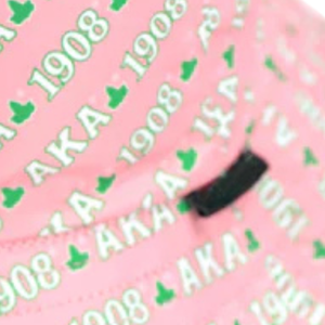 Chapeau Bob Réversible Rose et Noir AKA avec Logo Brodé, Chapeau de Pêche en Coton Double Face, Casquette de Voyage Décontractée Anti-UV - Product Image 5