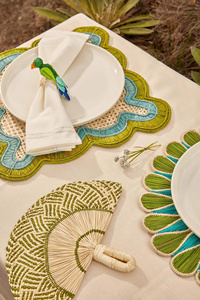 Wholesale Natural Raffia <b>Placemat</b> <b>Round</b> Woven Table Mat Best Selling Dining Decor Factory Direct Supply - Product Image 2