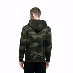 Unisex Oversized Camo Hoodie Plus Size Heavyweight Fashion Wear Camouflage Hoodie OEM Service Men's Camo Hoodie - Product Image 3