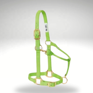 Halter équestre bleu foncé marron Breakaway Adj Nylon - Product Image 3