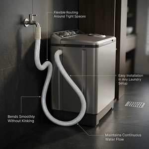 Manguera de Entrada para Lavadora Semiautomática Más Vendida, a Prueba de Fugas, con Fácil Instalación para el Hogar - Product Image 1