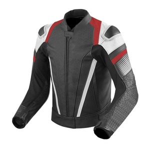 Men's Custom Leather <b>Waterproof</b> Breathable Full Sleeve Sport Protector Motorbike Racing <b>Jacket</b> for Outdoor Motorcycle Sports - Product Image 4