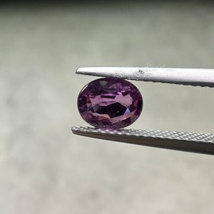 Saphir violet naturel, taille ovale, pierre précieuse non montée, facettée, certifiée IGI, 250 grammes, pour la fabrication de bijoux, bague, pendentif, vente en gros - Product Image 5