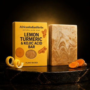 Lemon Turmeric Kojic Acid <b>Exfoliating</b> Cleansing <b>Bar</b> for Daily Skin Care Custom Label Wholesale Face and Body <b>Soap</b> Supplier - Product Image 1