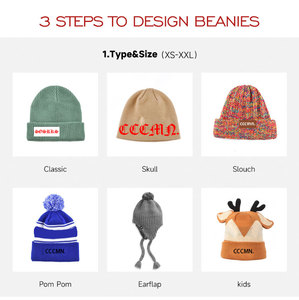 หมวกบีนนี่ไหมพรมแบบเรียบสำหรับทุกเพศ เหมาะสำหรับฤดูหนาว ตกแต่งด้วยหมุด ปักลายได้ตามต้องการ นุ่ม อุ่น ใส่สบาย เหมาะสำหรับกีฬากลางแจ้ง ใช้ได้ทุกวัน - Product Image 4