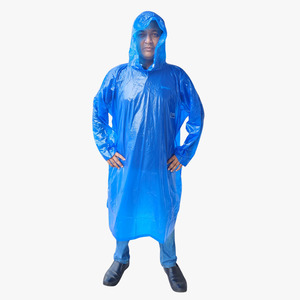 Waterproof Hooded <b>Poncho</b> Raincoat Lightweight Reusable Full Body Rain Wear for Travel Bike Riding and Outdoor Use for Unisex - Product Image 1