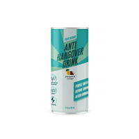 [Échantillon] Boisson anti-gueule de bois ODM/OEM, liquide oral pour adultes, vitamine B, stimulant énergétique, saveur fruitée, capacité 185 ml, certifié GMP
