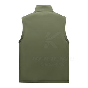 Chaleco Softshell Informal, Transpirable, para Invierno, con Cierre Completo y Ajuste Regular Cómodo, de Poliéster/Algodón - Product Image 2