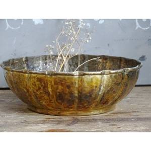 El encanto atemporal del tazón de aluminio refleja siglos de cultura y artesanía. - Product Image 1