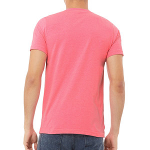เสื้อยืดคอกลมแขนสั้นผ้าฝ้าย 100% สำหรับผู้ชาย ออกแบบเองได้ แห้งเร็ว ระบายอากาศดี - Product Image 3