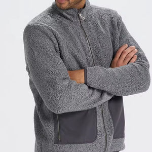 Veste d'hiver en polaire pour homme, vêtements d'hiver chauds, veste coupe-vent en polaire, vestes en polaire pour homme - Product Image 4