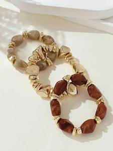 Bracelet en résine fait main de haute qualité avec un attrait artistique moderne, bijoux de mode pour les présentoirs de boutiques - Product Image 2