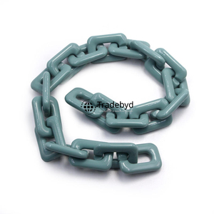 Collier en résine coloré fait main, bijou tendance léger et durable pour femmes et filles Tradebyd - Product Image 6
