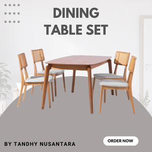 Ensemble de salle à manger de haute qualité, au design simple et moderne, ensemble de table à manger avec de nombreuses chaises pour le mobilier de salle à manger, prix de gros - Product Image 5