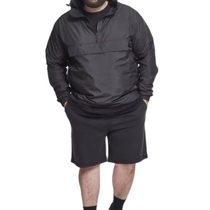 Men's Summer Streetwear Windbreaker Set Breathable Quick Dry Lightweight Windbreaker Short set plus size <b>tracksuit</b> - Product Image 1