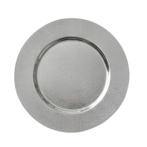 Assiettes de service argentées pour la restauration, vaisselle et plats décoratifs en métal pour hôtels et cuisines professionnelles - Product Image 4