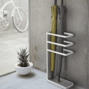 Moderno Soporte para Sombrillas de Metal con Almacenamiento Multinivel, Ideal para Entrada, Hogar, Oficina, Hotel y Organización Elegante, de la India - Product Image 2