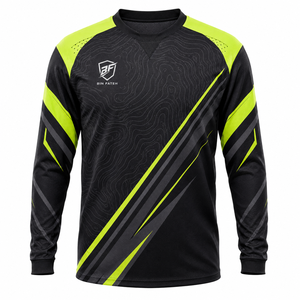 Maillot de motocross MX personnalisé, vêtements de sport pour moto, maillot de motocross MX avec matériau en polyester durable, évacuation de l'humidité - Product Image 1