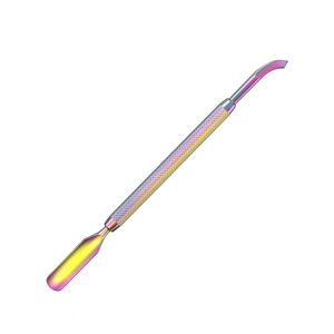 Pousse-cuticules en acier inoxydable, outil de soin beauté, fabricant de marques privées, pousse-cuticules professionnel, accessoire de manucure OEM - Product Image 2