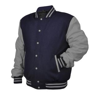 Best Selling High Quality New Fashion Men's Bomber Varsity Jacket <b>Top</b> Professional Plus Size Clothing - Product Image 3