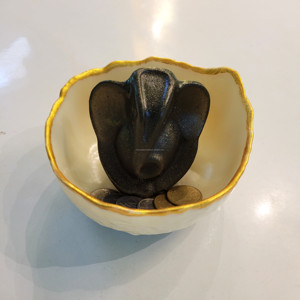 สินค้ามาใหม่ฮวงจุ้ยความเจริญรุ่งเรืองชามสมบัติเพื่อการสะสมความมั่งคั่งและเงินทองคุณภาพดีที่สุดเทคนิคการแกะสลักนำโชค - Product Image 5