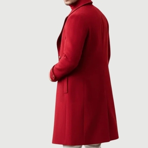 Nouveau Manteau Long en Laine Coupe Ample et Décontractée Personnalisable pour Homme, Coupe-Vent, Tissu Épais et Doux, Grande Taille, Collection Hiver Automne 2026 - Product Image 2