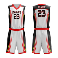 Seragam Latihan Kompetisi Bola Basket Pria Ukuran Besar Cepat Kering Jersey Custom Print untuk Unisex