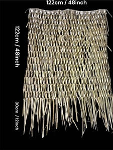 Fabricant vietnamien de housses de parasol pliables en chaume naturel de 2,1 m pour terrasse extérieure, fournisseur en gros - Product Image 2