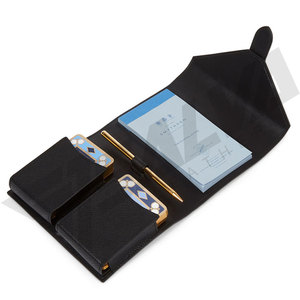 Étui de rangement pour cartes à jouer classiques en cuir écologique de haute qualité, avec fermeture magnétique, pour cartes de poker et de bridge - Product Image 5