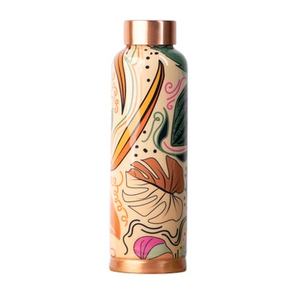 Botella de Agua de Cobre a Prueba de Fugas, Nueva y de Alta Demanda, para Uso en Exteriores, Hogar y Oficina, Botella de Agua de Cobre Puro con Tapa para Regalo - Product Image 1