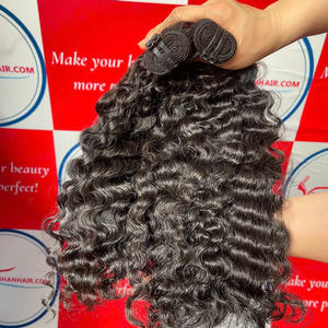 Extensiones de cabello humano virgen vietnamita rizado al vapor, doble trama, listas para envío, las más vendidas al por mayor - Product Image 6