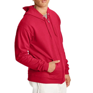 Sudadera con Capucha de Invierno para Hombre de Alta Calidad, con Cierre, Tejido de Felpa, Bordada, Talla Grande, Casual, Ecológica y Transpirable - Product Image 2
