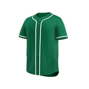 Camiseta de béisbol de alta calidad personalizada en color, 100% poliéster, uniforme de equipo, material sólido, en venta. - Product Image 2