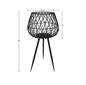 Handmade Low MOQ Lamp Shape Small Hanging Planter With <b>Pot</b> Wholesaler Custom Manufacturer Factory Direct Sale - Product Image 2
