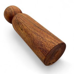 Acacia Wood <b>Candle</b> Holder Set of 3: Rustic Pillar <b>Candle</b> Stands By B H Brothers - Product Image 5