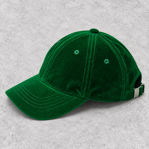 Casquette de baseball unisexe en velours uni, 6 panneaux structurés, visière incurvée, logo brodé personnalisé, fournisseur en gros, ajustable - Product Image 4