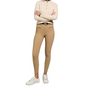 Pantalones de montar a caballo para mujer, ropa ecuestre con agarre de asiento completo, fabricación personalizada, venta al por mayor, pantalones a granel - Product Image 1