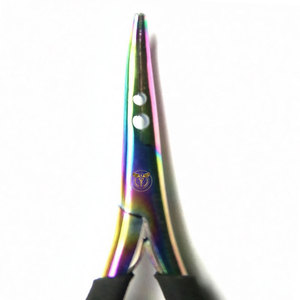 Pinzas de Alta Calidad para Extensiones de Cabello con Diseño de 2 Orificios, Herramienta de Engarzado de Anillos Micro, Acero Inoxidable, Uso Profesional en Salón - Product Image 3